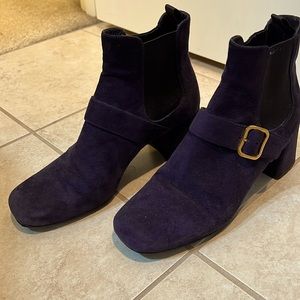 Prada Suede booties